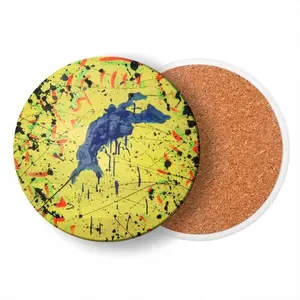 Joint Ceramic Coaster (Round)