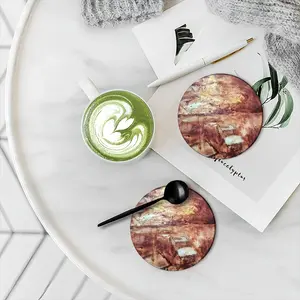 Firestorm Ceramic Coaster (Round)