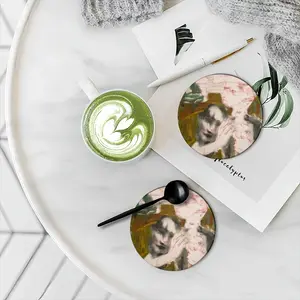 Last Tree Ceramic Coaster (Round)