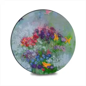 Breezy Day Ceramic Coaster (Round)