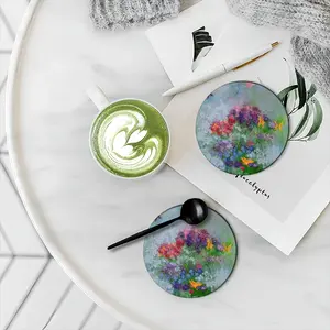 Breezy Day Ceramic Coaster (Round)