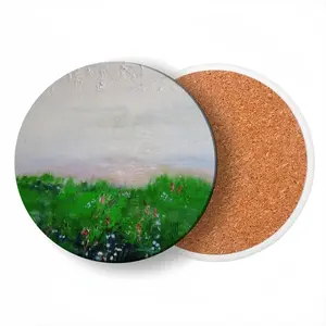 Secret Path Ceramic Coaster (Round)