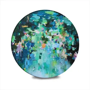 Breeze #1 Ceramic Coaster (Round)