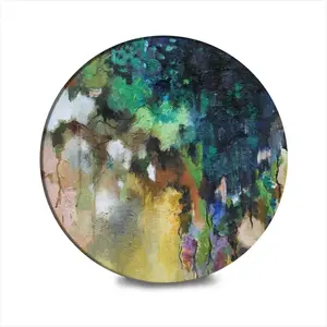 Shadow Ceramic Coaster (Round)