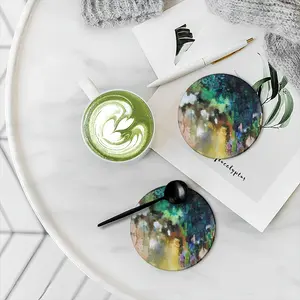 Shadow Ceramic Coaster (Round)