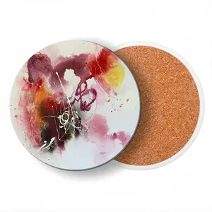 To Candy Mountain Ceramic Coaster (Round)