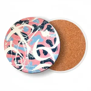 Enriched Ceramic Coaster (Round)