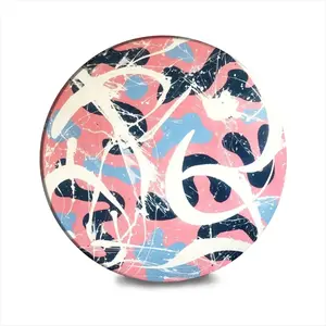 Enriched Ceramic Coaster (Round)