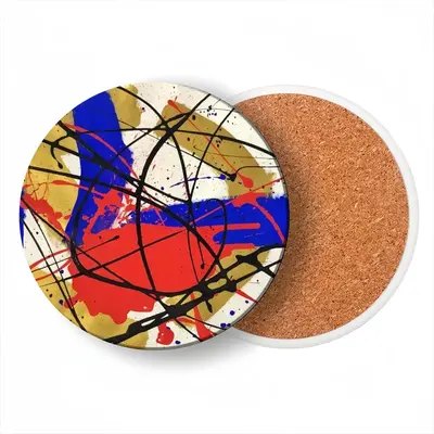 Meghan Ceramic Coaster (Round)