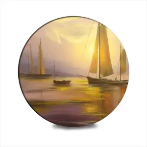 The Harbour Ceramic Coaster (Round)