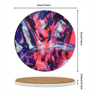 Miracle Ceramic Coaster (Round)