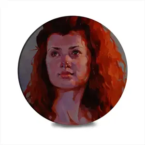 Tanya Ceramic Coaster (Round)