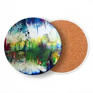 The Forest Ceramic Coaster (Round)