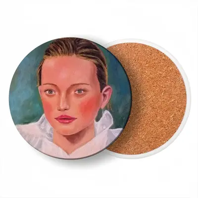 Anastasia Ceramic Coaster (Round)