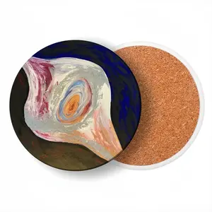 Inferno Ceramic Coaster (Round)