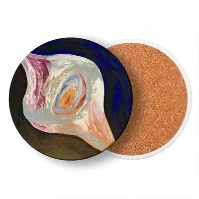 Inferno Ceramic Coaster (Round)