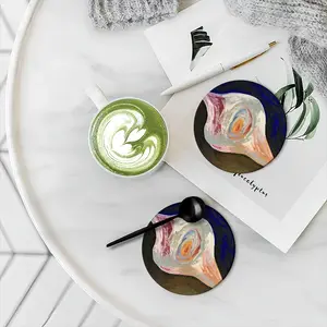 Inferno Ceramic Coaster (Round)