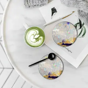 Remembering Japan Ceramic Coaster (Round)