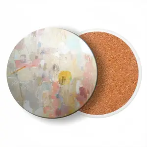 The Wall Ceramic Coaster (Round)