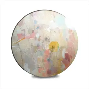 The Wall Ceramic Coaster (Round)