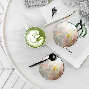 The Wall Ceramic Coaster (Round)