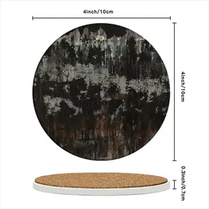 Fractured Views Ceramic Coaster (Round)