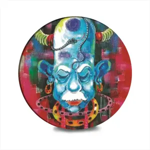 The Infernal Master Ceramic Coaster (Round)