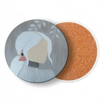 Eternally Powerful Ceramic Coaster (Round)