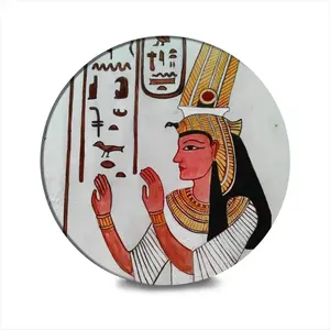 Creating History Ceramic Coaster (Round)