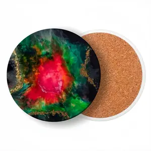 Triffid Ceramic Coaster (Round)