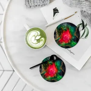 Triffid Ceramic Coaster (Round)