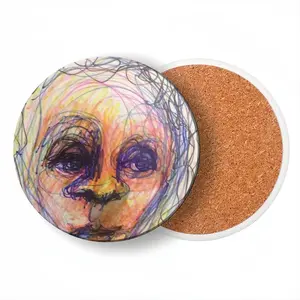 What Is The Question? Ceramic Coaster (Round)