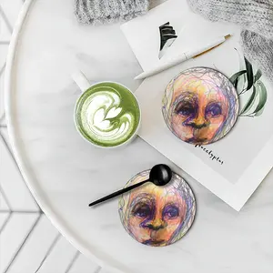 What Is The Question? Ceramic Coaster (Round)