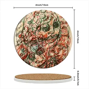 Parade Ceramic Coaster (Round)