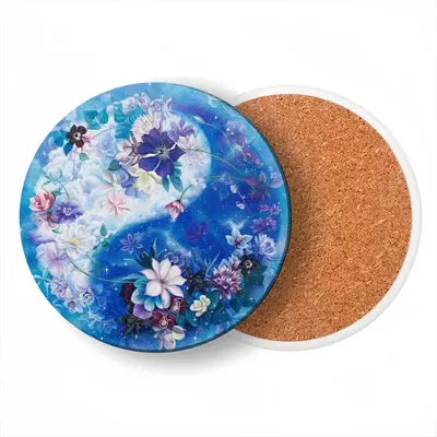 The Energy Of Life Ceramic Coaster (Round)