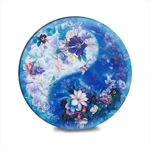 The Energy Of Life Ceramic Coaster (Round)