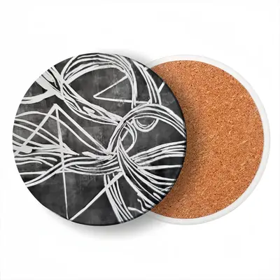 Forbidden Colours Ceramic Coaster (Round)