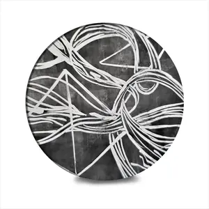 Forbidden Colours Ceramic Coaster (Round)