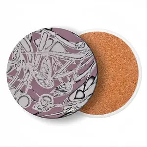 Corrosion 1 Ceramic Coaster (Round)