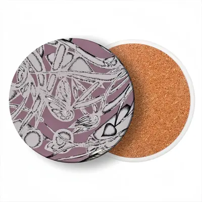 Corrosion 1 Ceramic Coaster (Round)