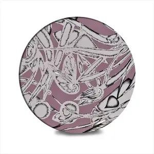 Corrosion 1 Ceramic Coaster (Round)