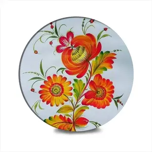 Delighted Ceramic Coaster (Round)