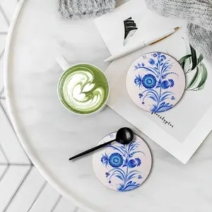 Slender Hope Ceramic Coaster (Round)