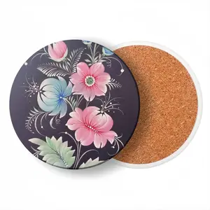 New Love Ceramic Coaster (Round)