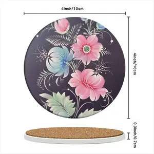 New Love Ceramic Coaster (Round)