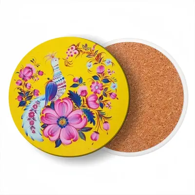 Passion And Love Ceramic Coaster (Round)