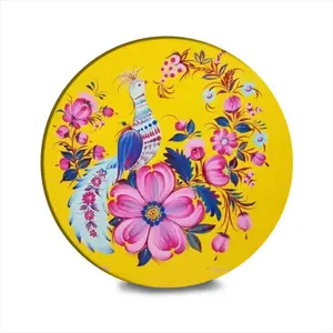 Passion And Love Ceramic Coaster (Round)