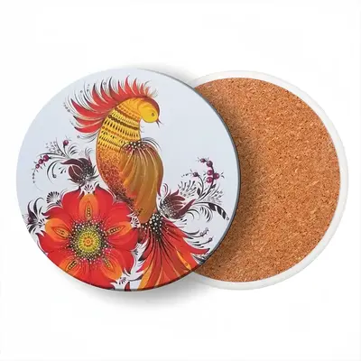 Firebird Ceramic Coaster (Round)