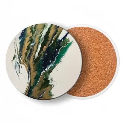 Broken Wing Ceramic Coaster (Round)