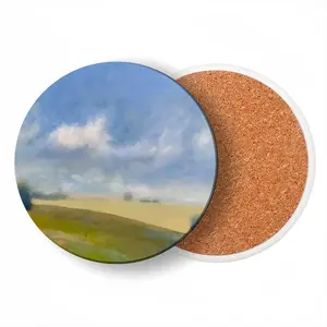 A Moment To Reflect Ceramic Coaster (Round)